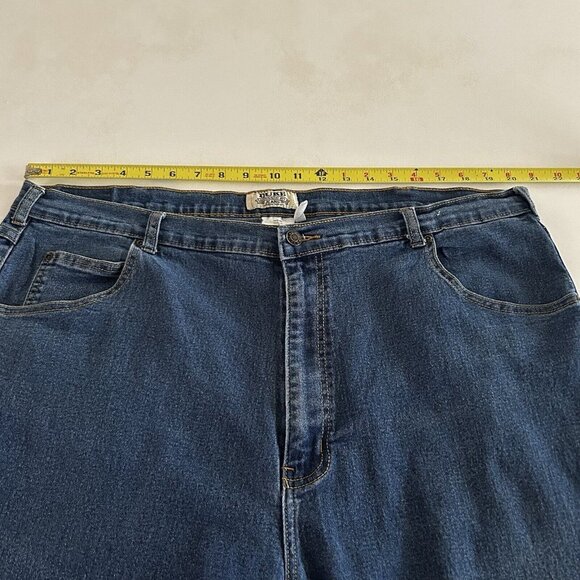 Duke Authentic Fit Denim Jeans High Rise Stretch 44M(42?) Blue Superior Quality - Picture 4 of 7